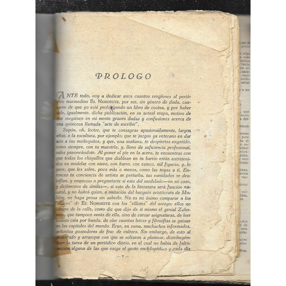 La Cocina Práctica Antique Spanish Cookbook Picadillo Early 20th Cent. Rebound - Picture 4 of 6